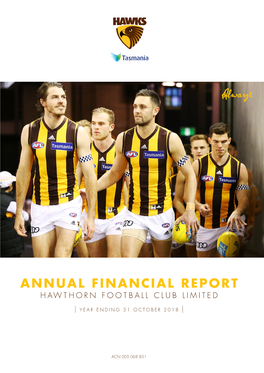 2018 Annual Financial Report