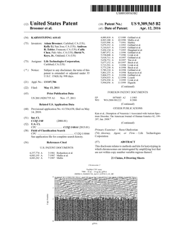 (12) United States Patent (10) Patent No.: US 9,309,565 B2 Kelly Li, San