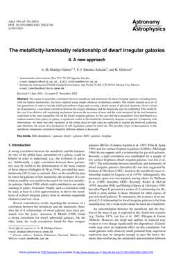 The Metallicity-Luminosity Relationship of Dwarf Irregular Galaxies