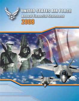 Fiscal Year 2008 Department of the Air Force Financial Statements and Notes