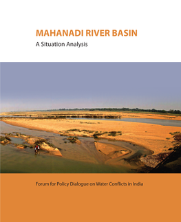 Mahanadi River Basin