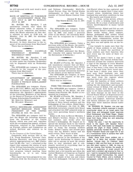 Congressional Record—House H7762