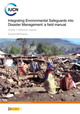 Integrating Environmental Safeguards Into Disaster Management: a Field Manual