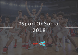 Sportonsocial 2018 1 INTRODUCTION