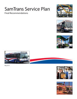 Samtrans Service Plan Final Recommendations