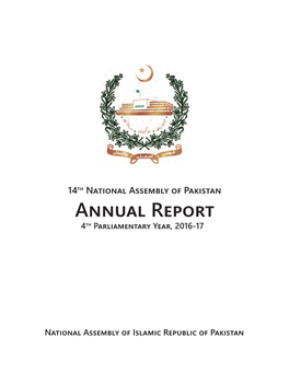 Annual Report 4Th Parliamentary Year, 2016-17