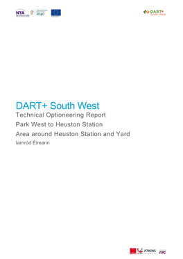 DART+ South West Technical Optioneering Report Park West to Heuston Station Area Around Heuston Station and Yard Iarnród Éireann