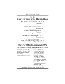 Surescripts, Llc As Amicus Curiae in Support of Petitioners in No