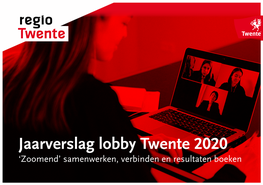 Jaarverslag Lobby Twente 2020