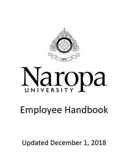 Employee Handbook