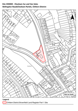 Site CD0008 - Chesham Car and Van Sales Bellingdon Road(Chesham Parish), Chiltern District