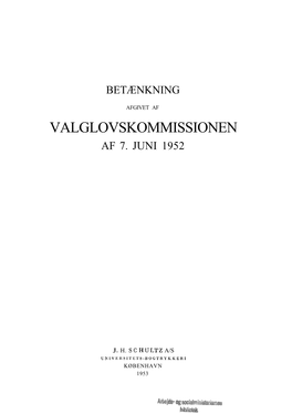 Valglovskommissionen Af 7