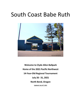 South Coast Babe Ruth