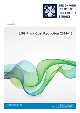 LNG Plant Cost Reduction 2014–18