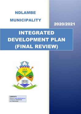 Integrated Development Plan (Final Review)