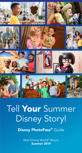 Tell Your Summer Disney Story!