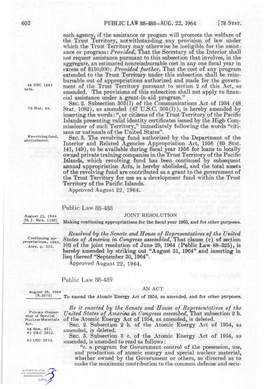 602 Public Law 88-4S8~Aug. 22, 1964 [78 Stat