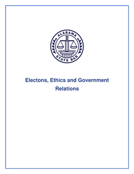 Elections Ethics and Government Relations (EEGR)