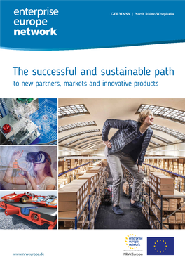 The Successful and Sustainable Path to New Partners, Markets and Innovative Products