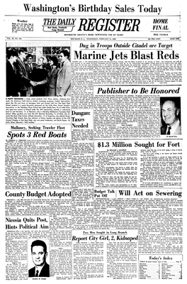 Marine Jets Blast Reds SAIGON (AP) — U.S