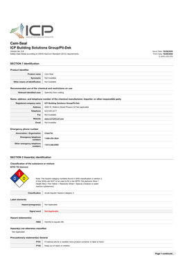 Cem-Seal-SDS Sheet