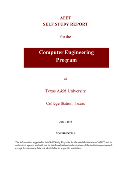 Computer Engineering Program