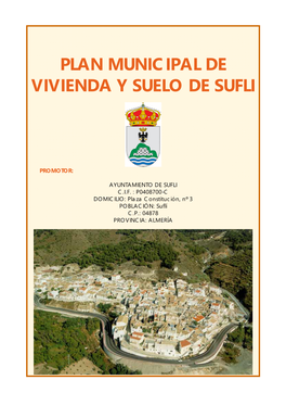 Plan Municipal De Vivienda Y Suelo De Sufli