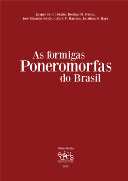 As Formigas Do Brasil