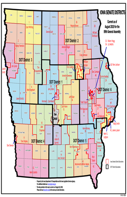 Iowa Senate Districts