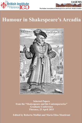 Proceedings of the Shakespeare and His Contemporaries Graduate