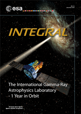 The International Gamma-Ray Astrophysics Laboratory