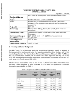 World Bank Document