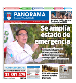 Martín Vizcarra También Anunció Que El 5 De Octubre Se Inicia La Fase 4 De La Reactivación Económica