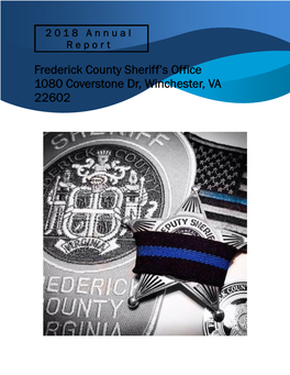 Frederick County Sheriff's Office 1080 Coverstone Dr, Winchester, VA 22602