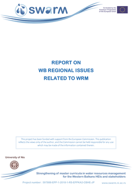 WP1.1 Report on WB Regional Issues Related to WRM