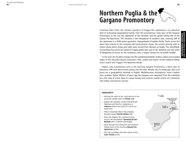 Northern Puglia & the Gargano Promontory