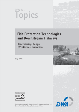 Fish Protection Technologies and Downstream Fishways