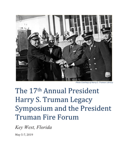 Truman Fire Forum Report