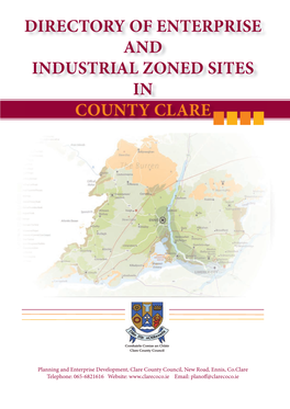 Directory-Of-Enterprise-And-Industrial-Zoned-Sites-In-County-Clare-19531.Pdf