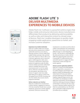 Flash Lite Datasheet