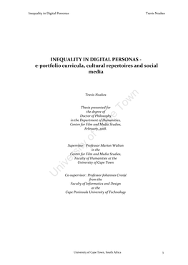Inequality in Digital Personas 2018