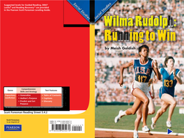 Leveled Reader - Wilma Rudolph Running to Win - BLUE.Pdf