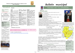 Bulletin Municipal