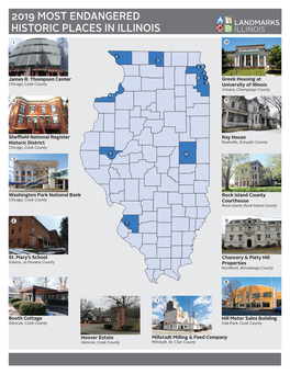 2019 Most Endangered Historic Places in Illinois