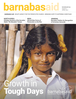 Barnabas Aid Magazine March/April 2021