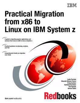 Practical Migration from IBM X86 to Linux on IBM System Z