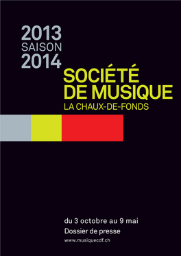 Société De Musique La Chaux-De-Fonds