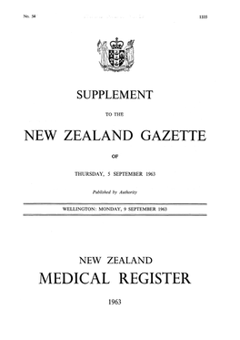 Medical Register
