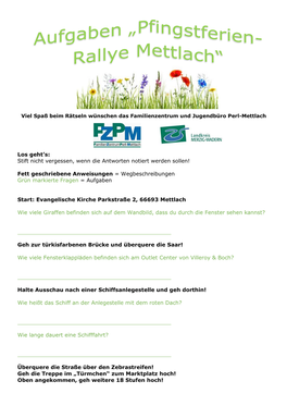 Pfingstferien-Rallye-Mettlach.Pdf