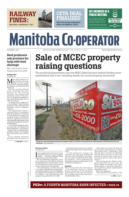 Sale of MCEC Property Raising Questions